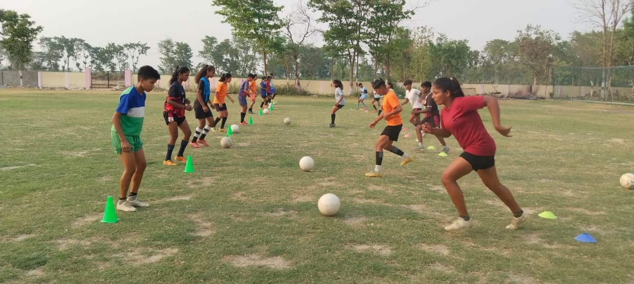 kurmi patti field is boon for woman football