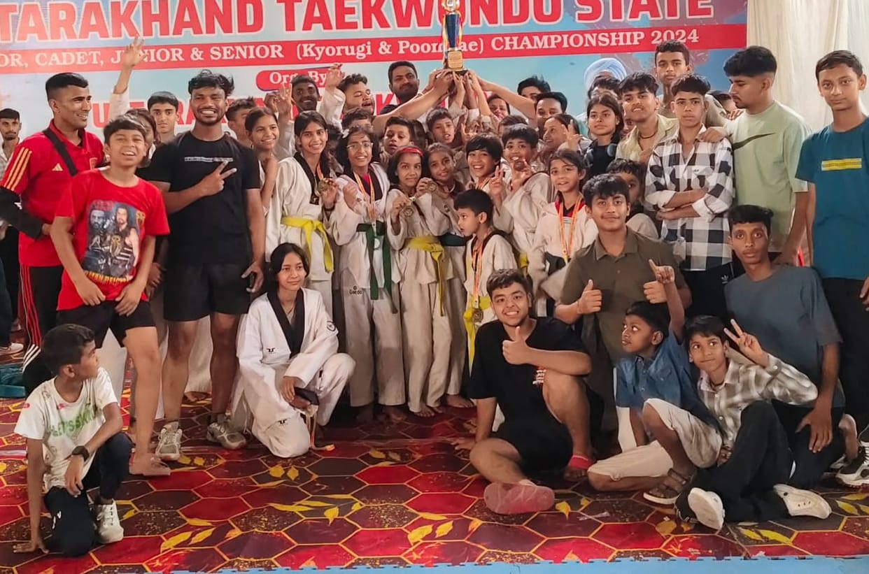 Doon dominates in Taekwondo, Udhamsingh Nagar is in second place