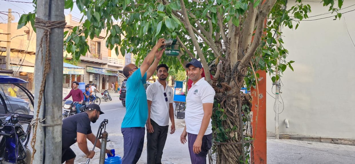 Mission Chugga Pani team became a support for the voiceless