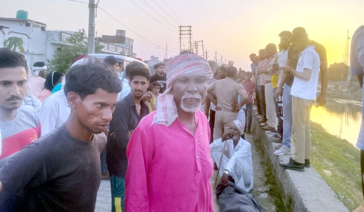 A young man who came to take bath in the canal died due to drowning