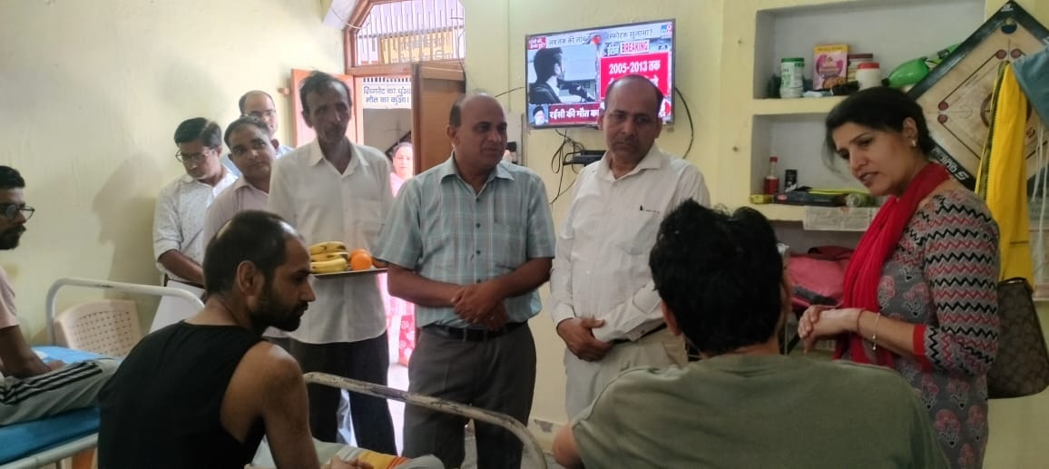 Senior Child Welfare Officer conducts surprise inspection of Bal Bhawan