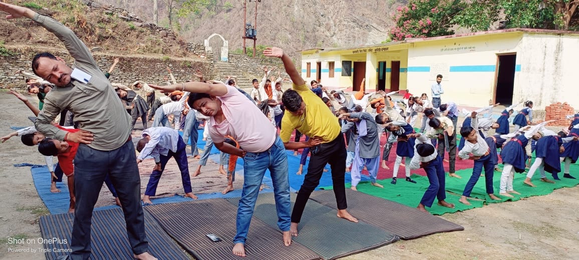 Let us do yoga campaign started