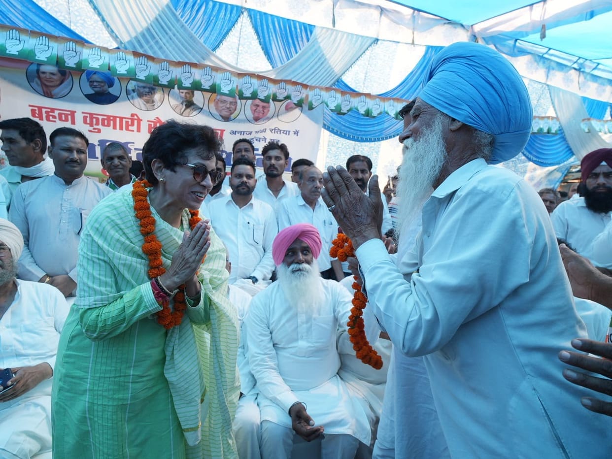 After five phases of voting, it is clear that BJP is going from power: Selja