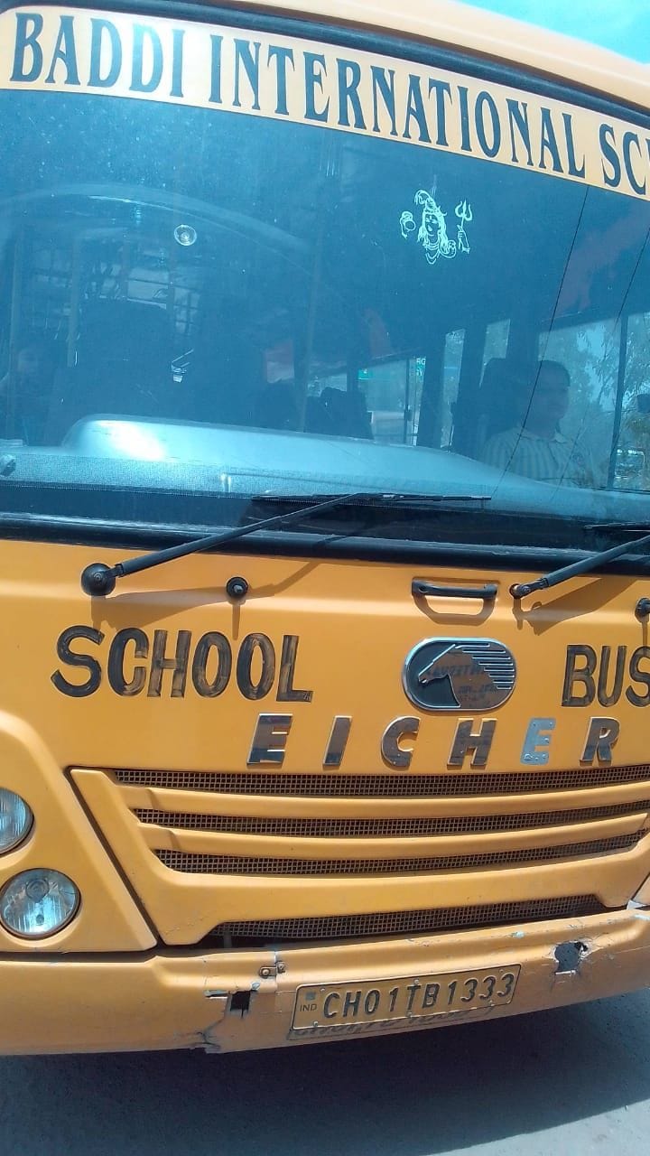 Challans issued to buses for disobeying rules