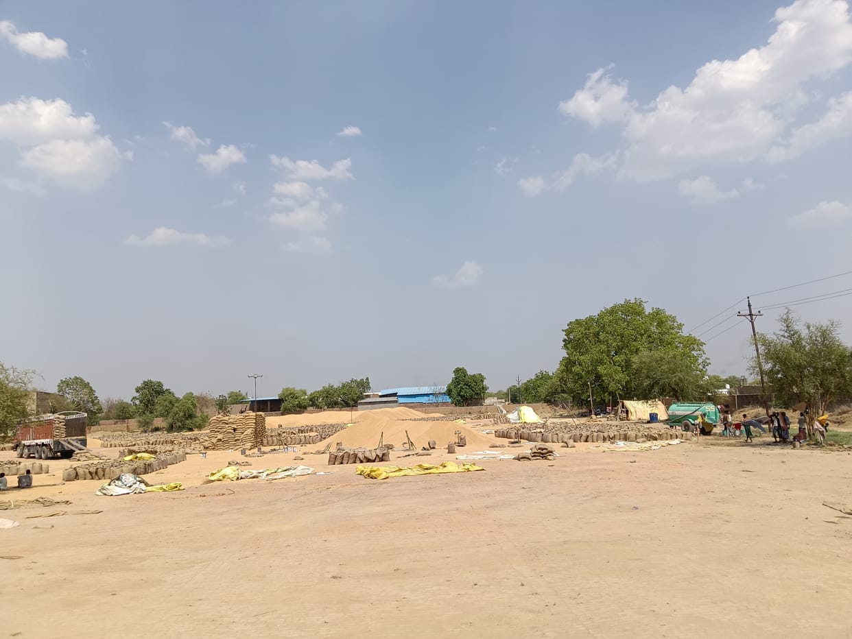 Three year record of wheat purchase broken in the district, this time 70,11,720 quintals of wheat purchased