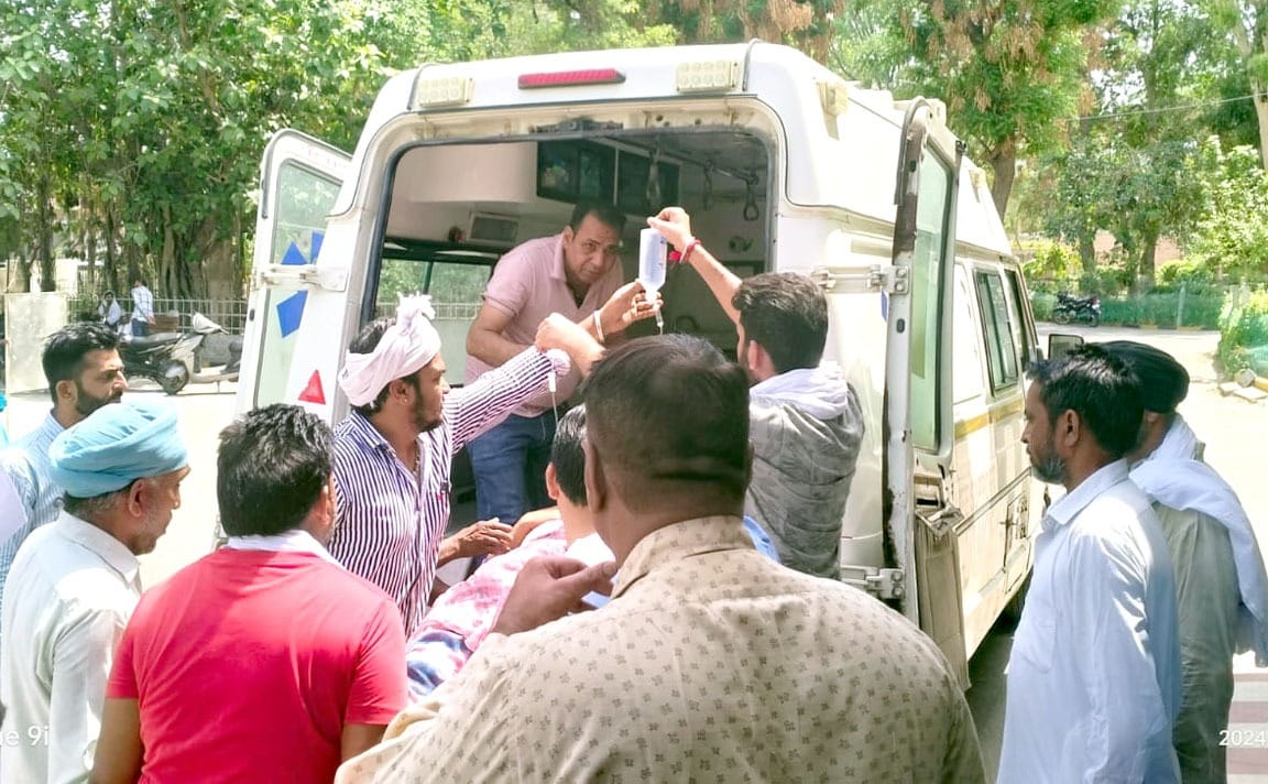 One dead, two girls injured in road accident