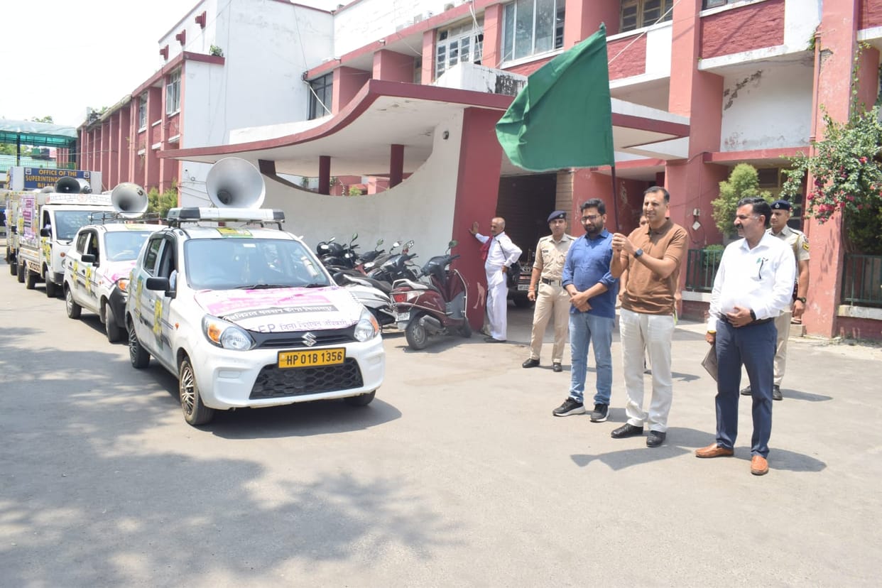 Sweep program, Lok Sabha elections, Bilaspur, awareness campaign for voting