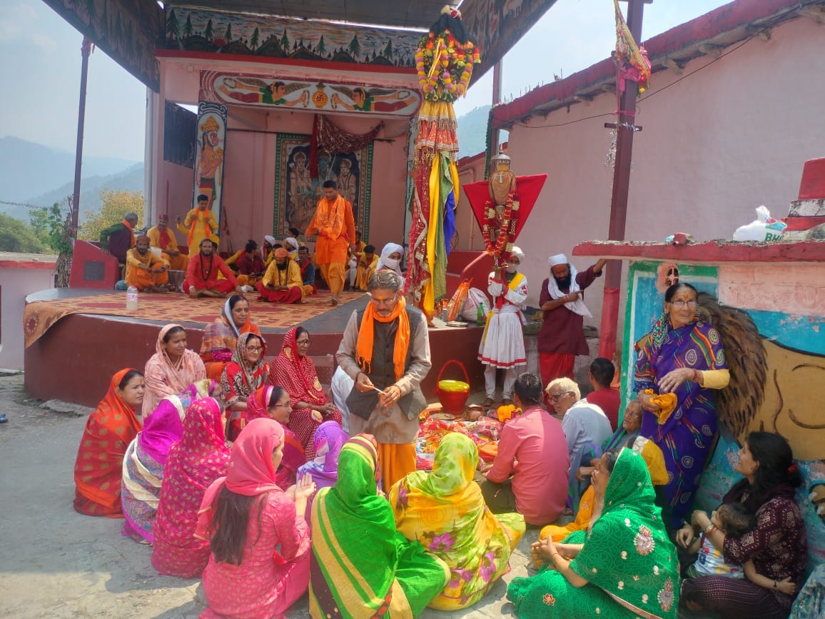 Rawal Devta's Devra Yatra reached Dimmer village