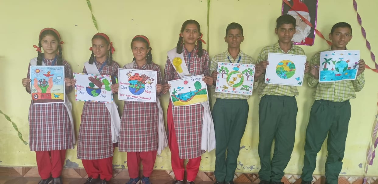jev vividata programme organised in mandlah school