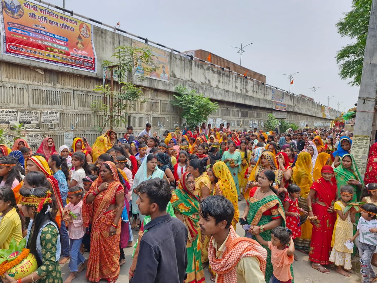 Consecration of idols of Lord Shani and Hanuman