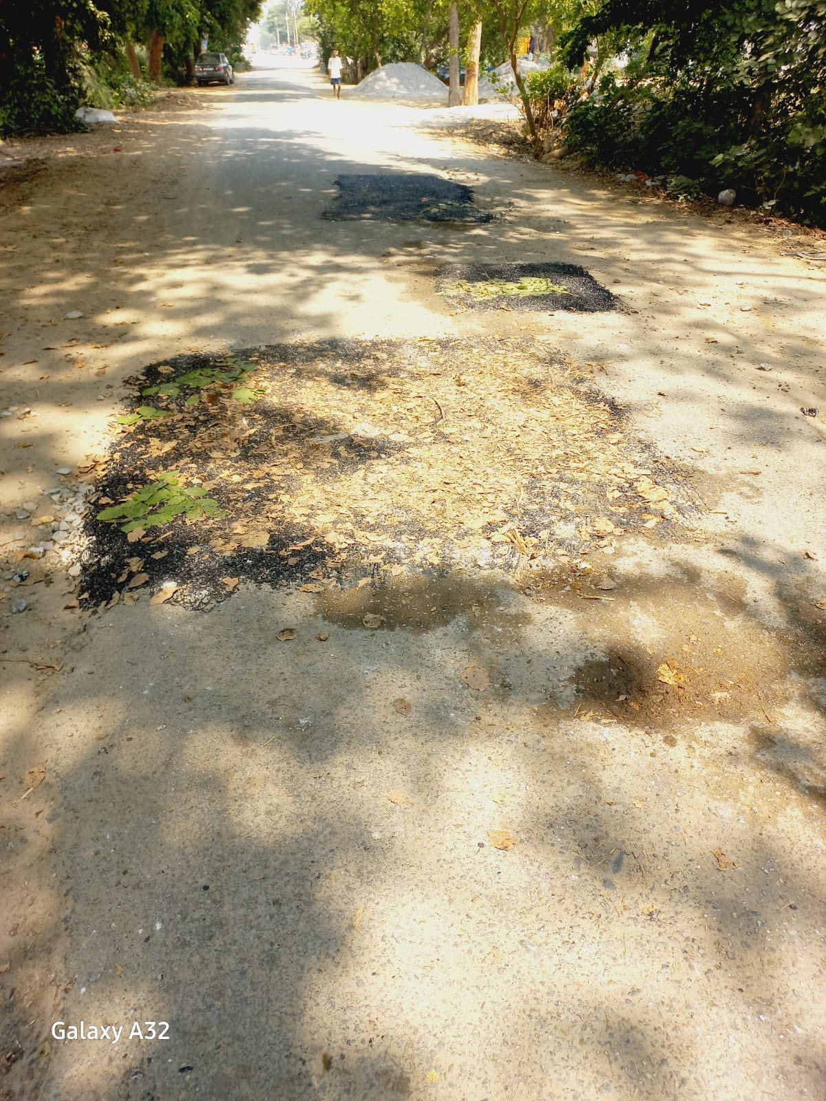 Repair work of Majhola-Dunidem road started