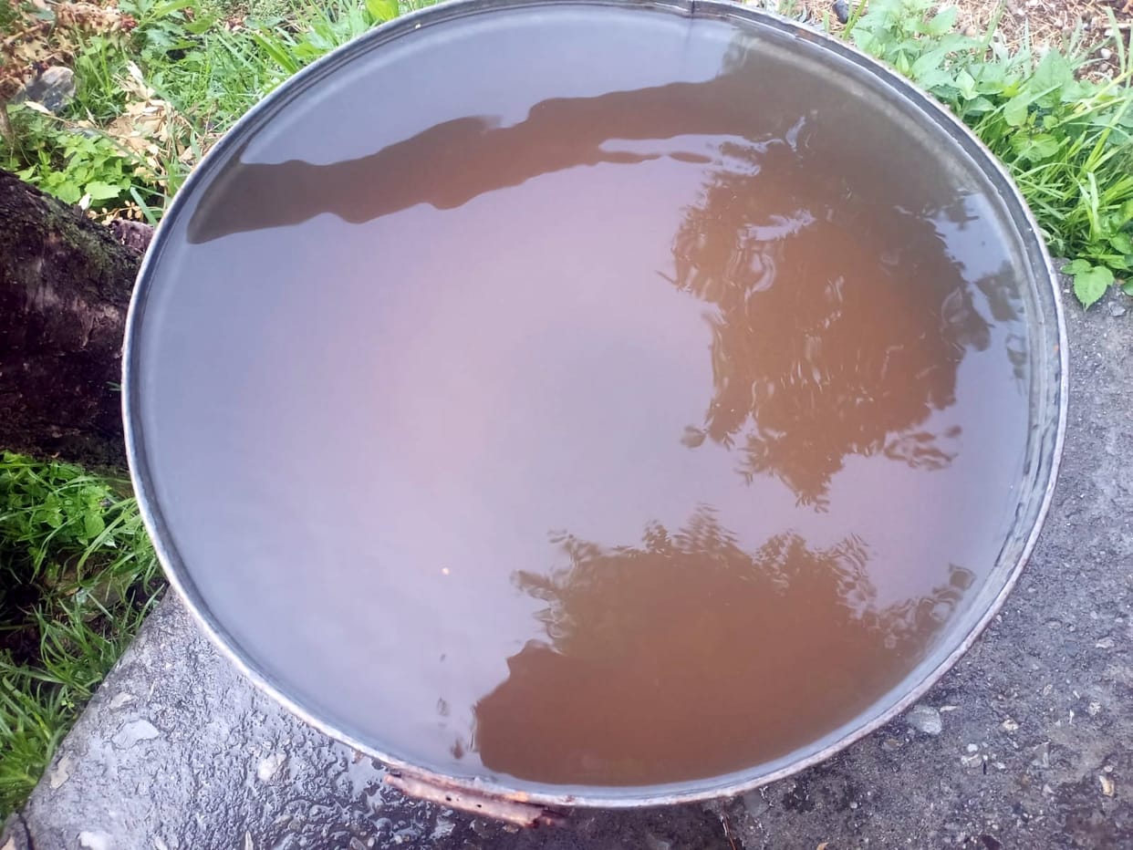 People upset due to muddy water coming from taps