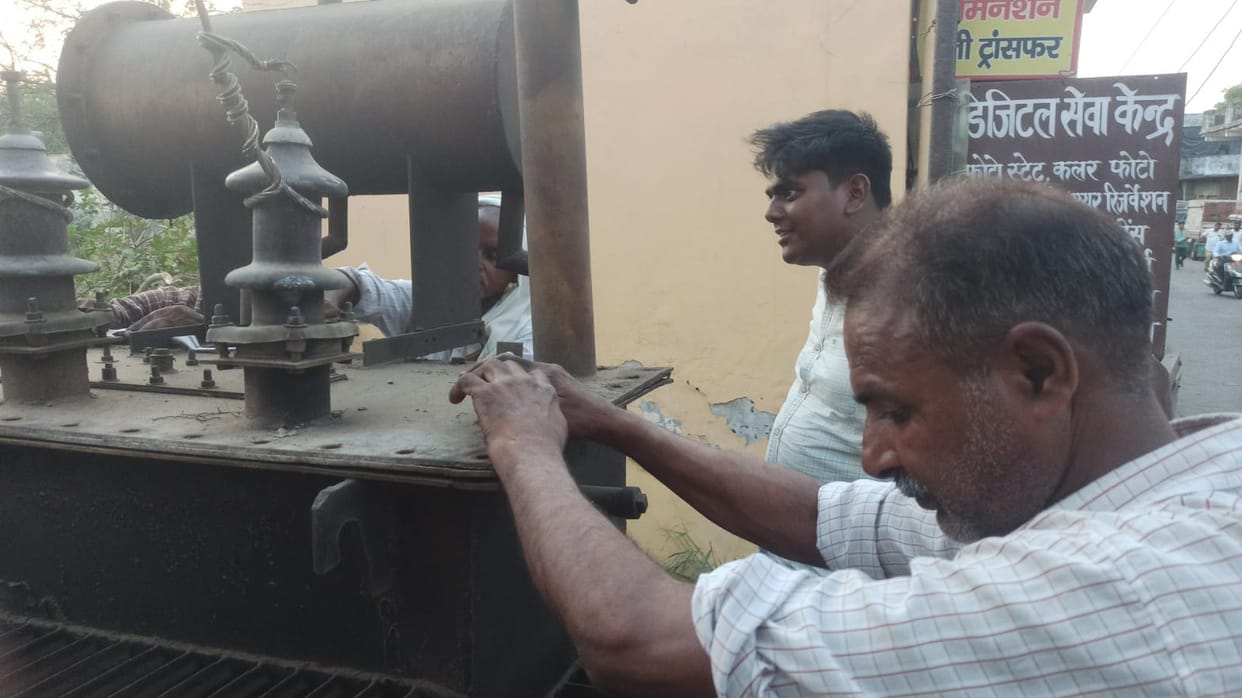 Transformers blazing with load, more than 12 transformers blowing every day