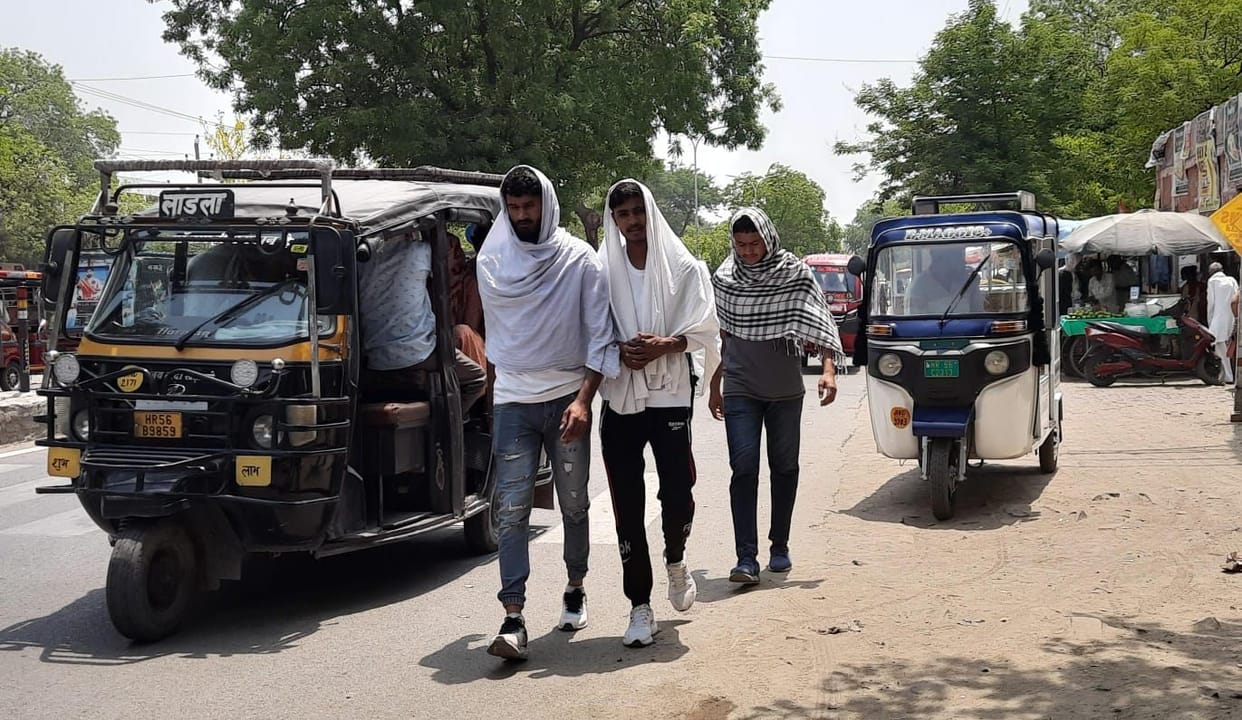 The temperature dropped by three degrees, yet the heat made us miserable.