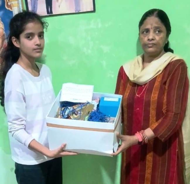 Amazon sent a gift to Alexa girl Nikita