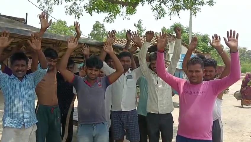 There is no electricity in village Nagara of Barkheda for three days.