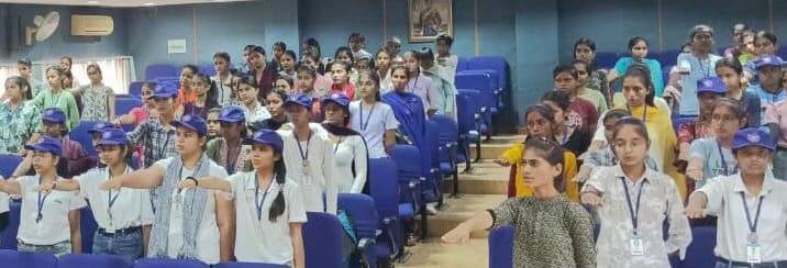 Girls students made aware about water conservation