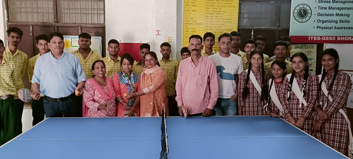 Children of Bhoranj School will brighten their future in table tennis.