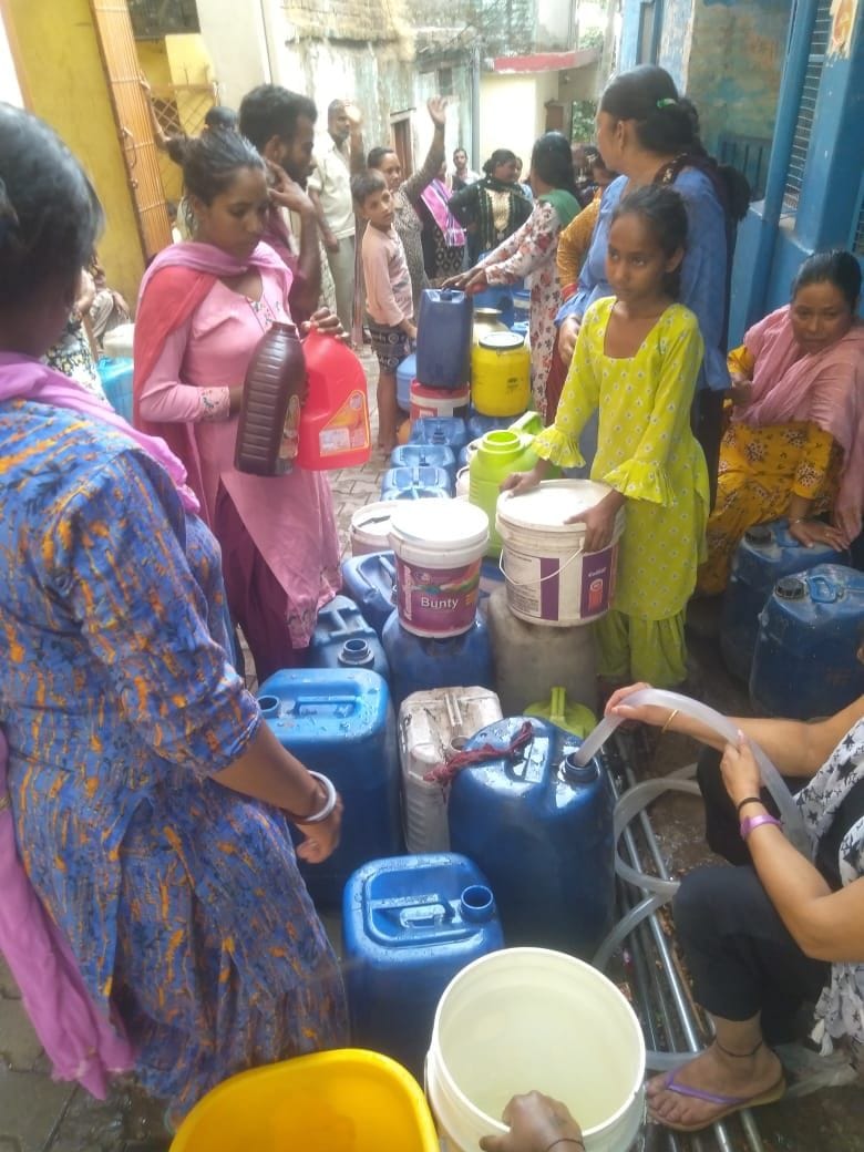 Drinking water shortage in Purla village of Parwanoo, people worried