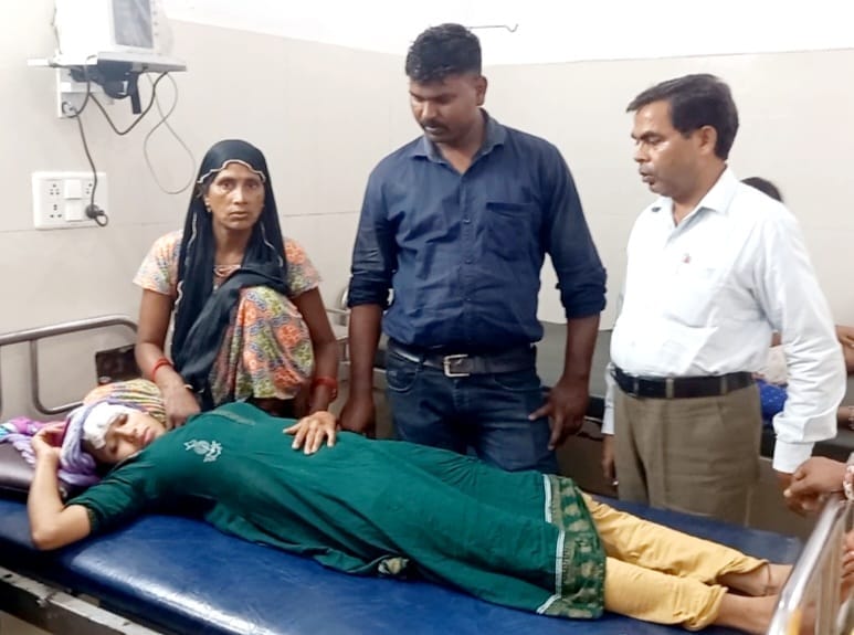 Woman who ran away from monkey attack falls from roof