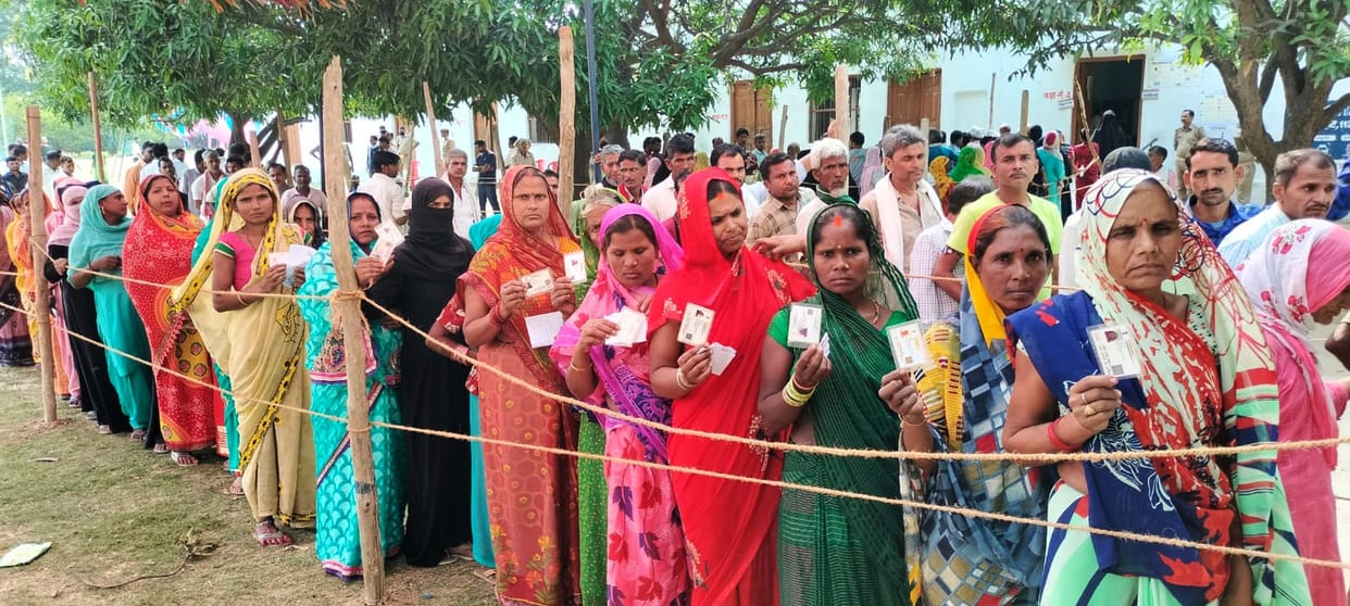 Youth and women showed enthusiasm
