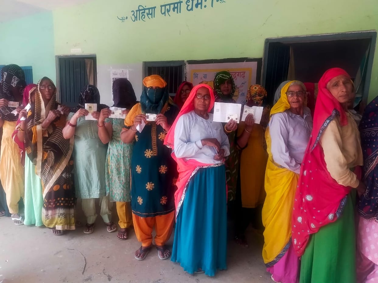 EVM and VVPAT defects at six polling stations in the region, delayed polling