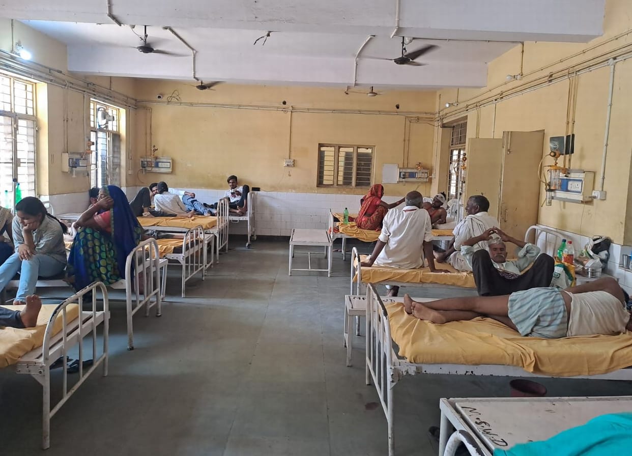 470 heat and diarrhea patients reached district hospital