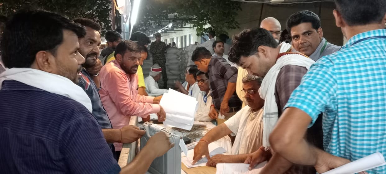 EVMs collected under CCTV surveillance