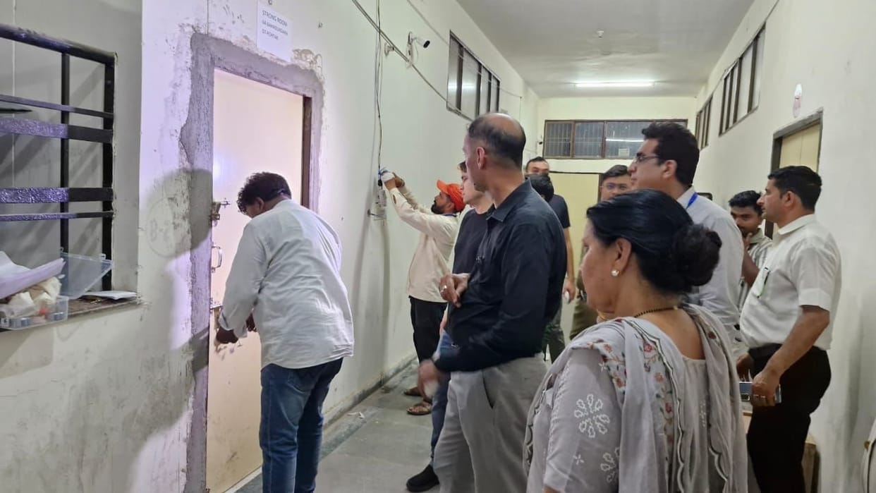 Booth 10 of Jasorkhedi saw the highest turnout of 81.68 percent, Booth 54 of Surkhpur saw the lowest turnout of 39.65 percent.