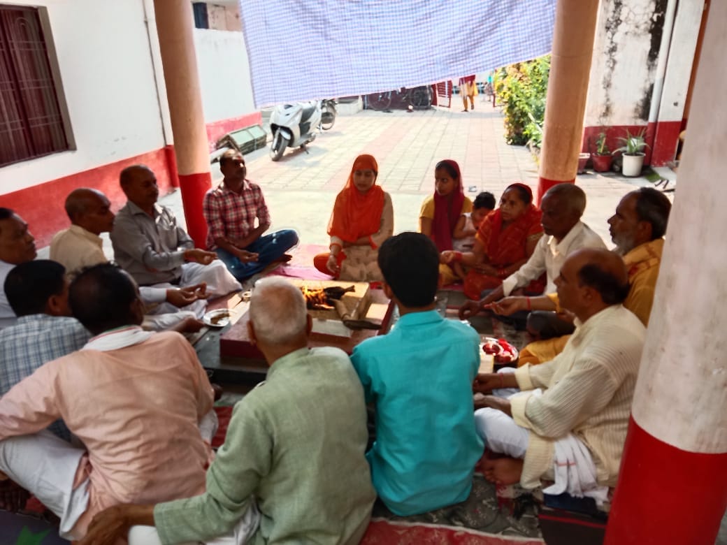 Vedic and Gayatri Yagya held in Bisalpur