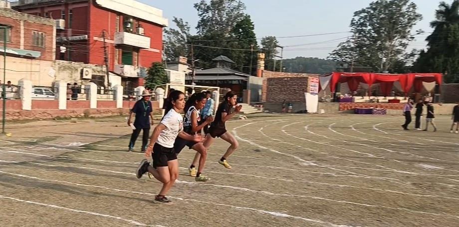 athelete pratiyogita organised in ponta