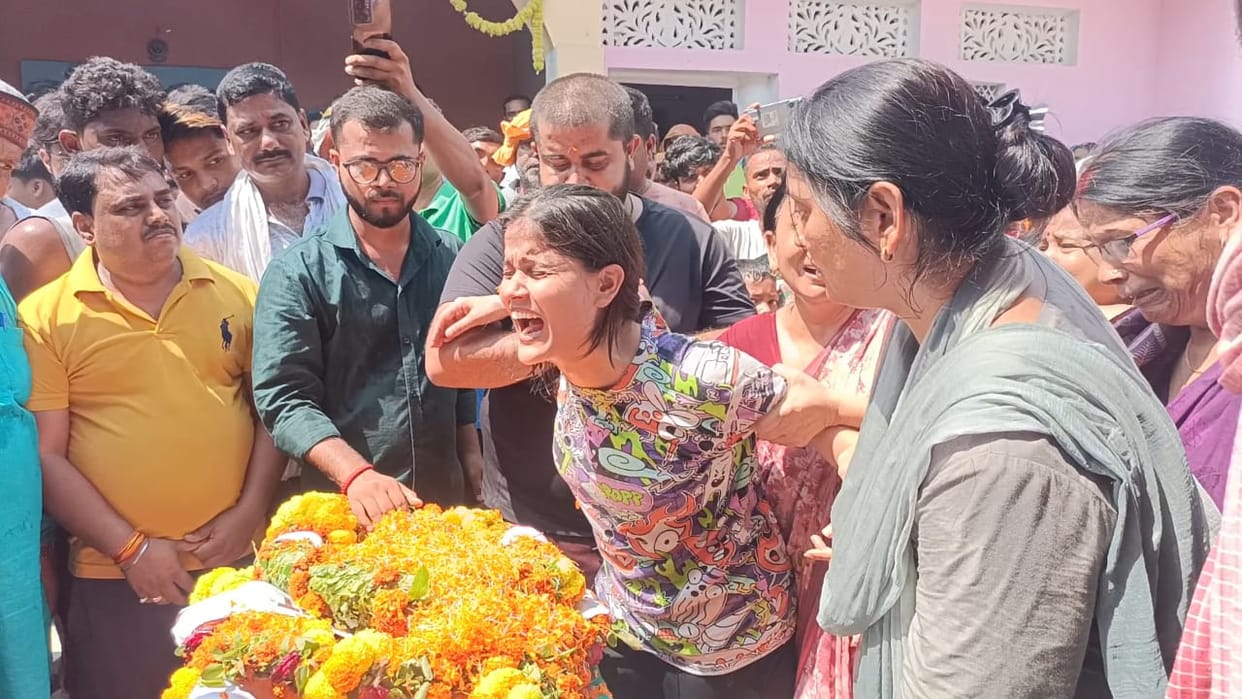 jawan cremated