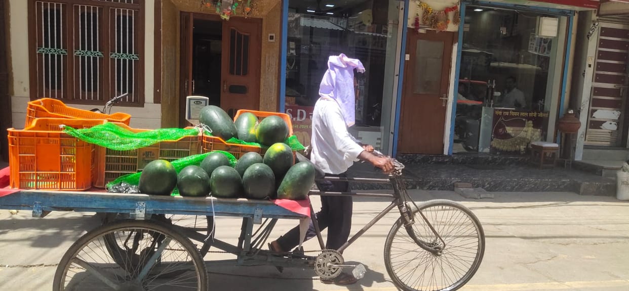 Tapa district in Nautapa, temperature reached 50.3 degrees