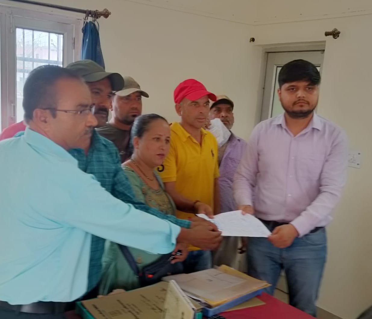 Villagers angry due to low voltage and power cut
