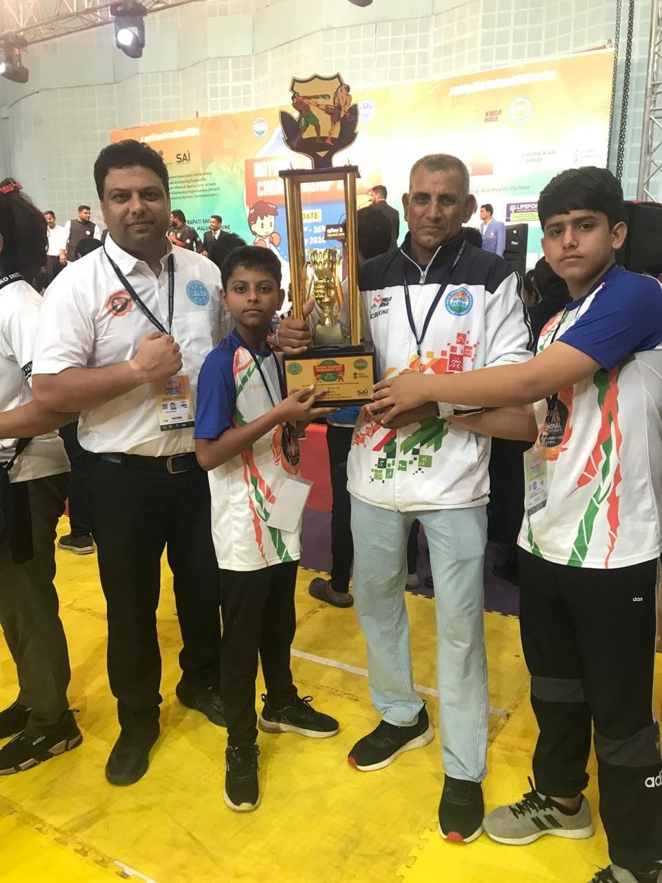 Two players will participate in the World Cup Kick Boxing competition