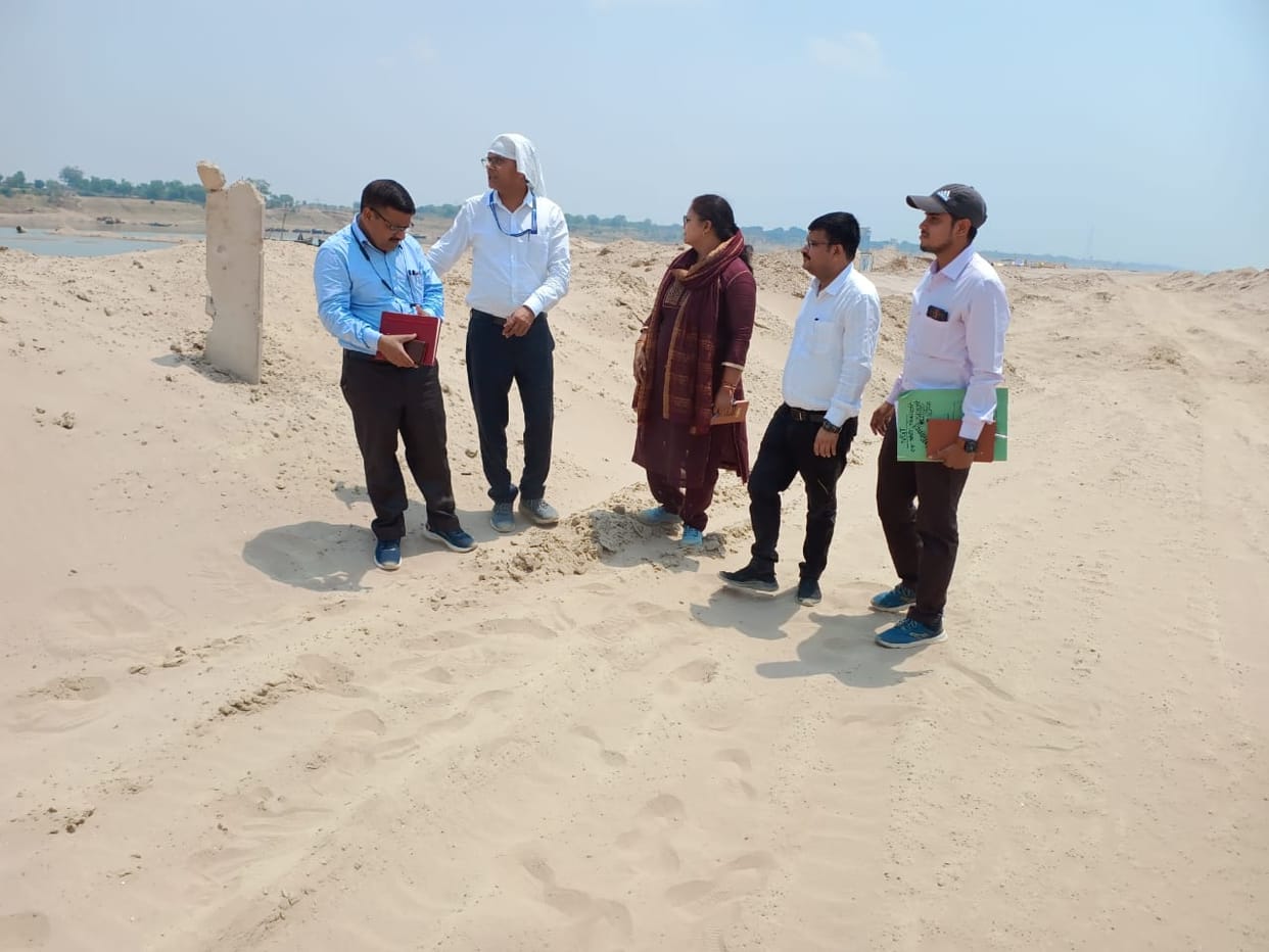 NGT team camped, investigated sand mining in Kataiya