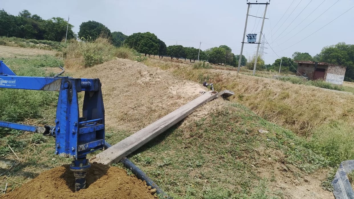 Poles not repaired, population of 20 thousand yearning for electricity