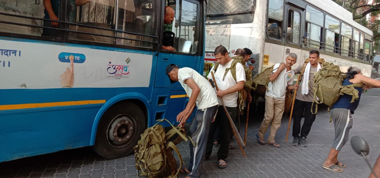 104 hrtc buses will give their services in lok sabha election in sirmaur district