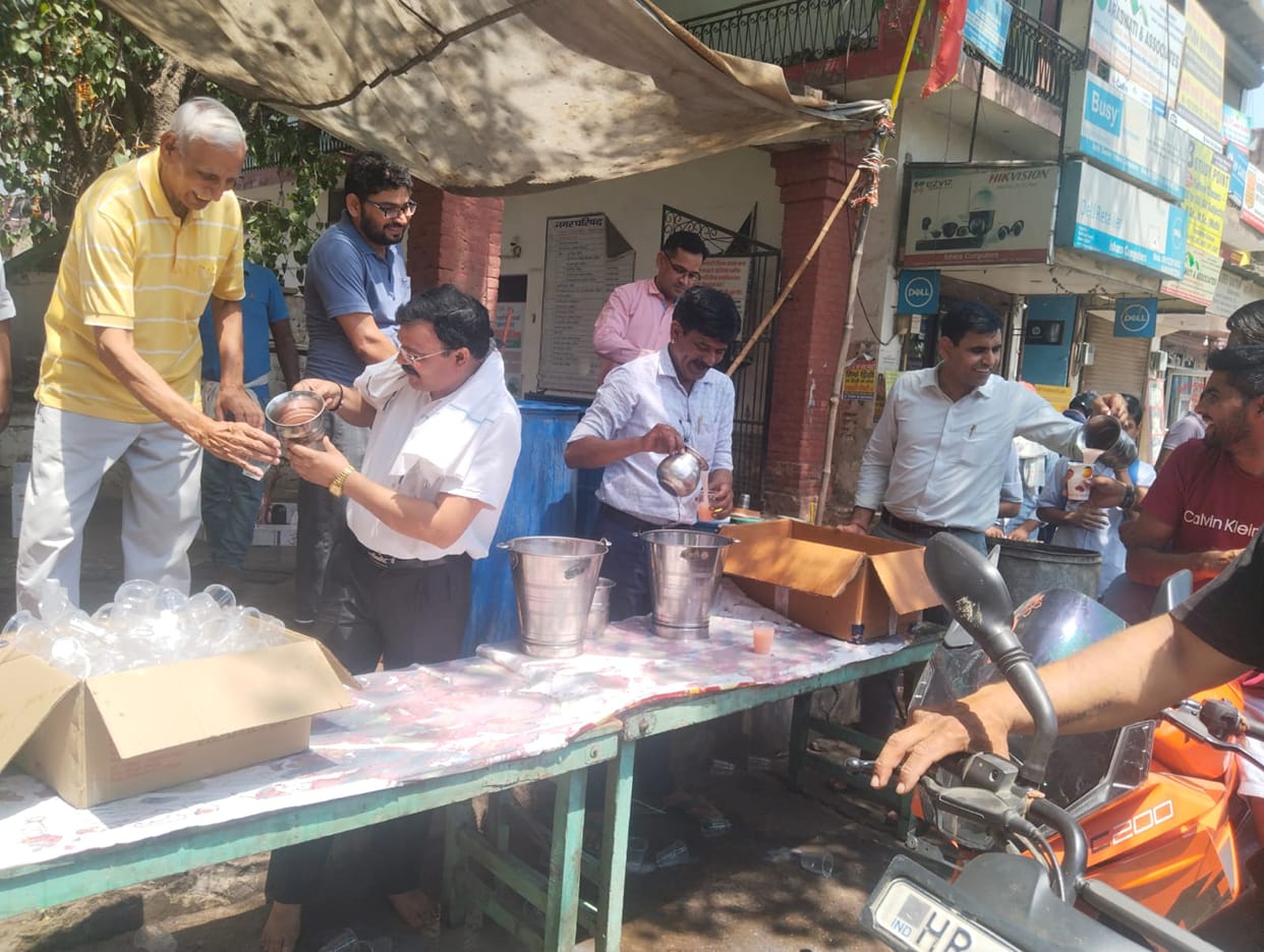 Chhabil installed in the Durga temple complex located at Agrasen Chowk in the city