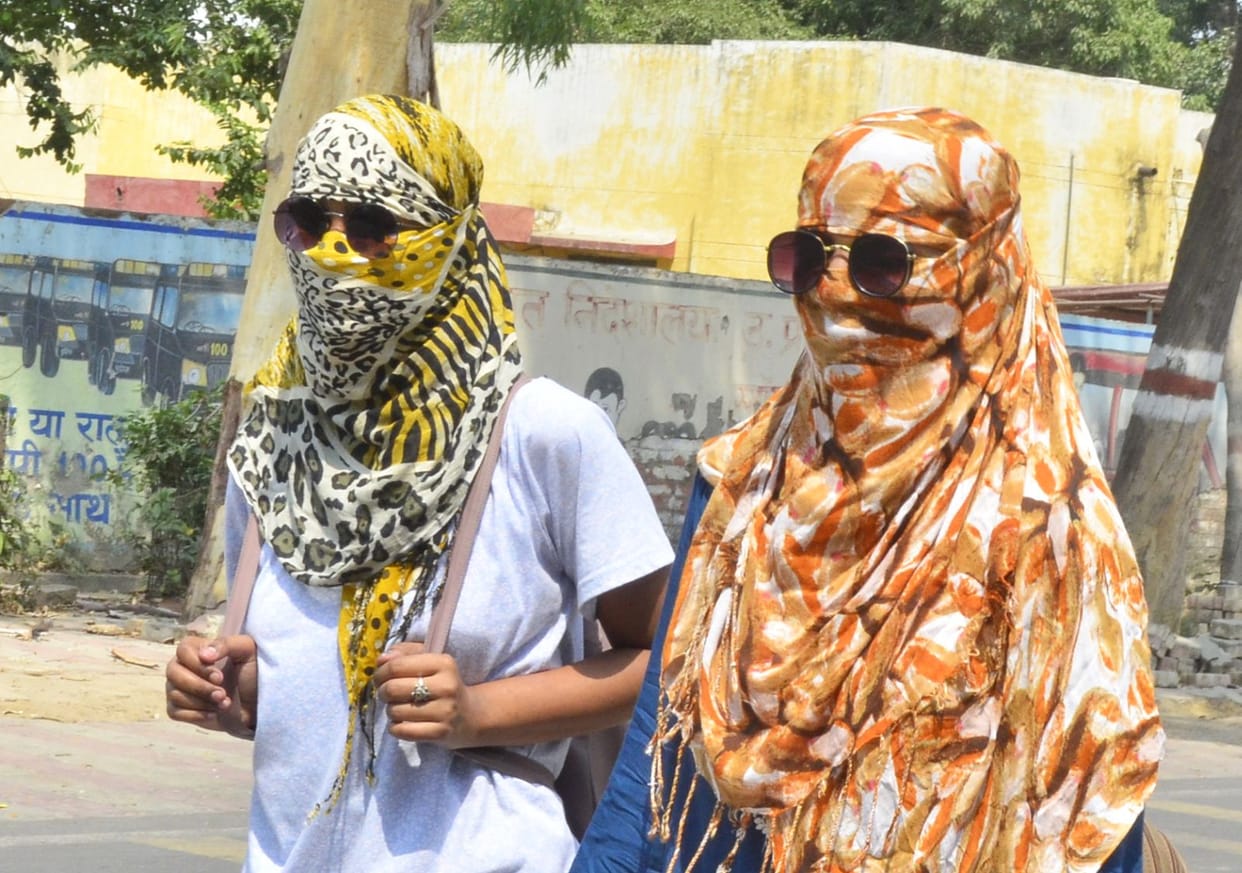 No relief from heat for seven days, stay safe