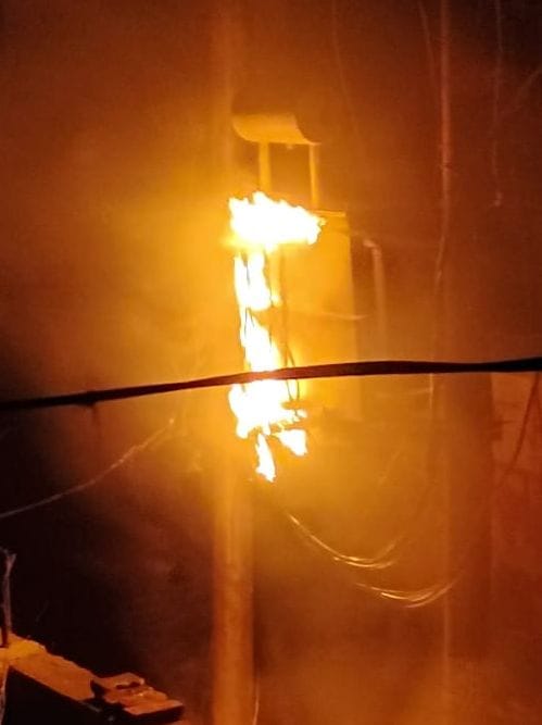 At some places the transformers were burnt and at some places the wires were broken, people were suffering due to power outage.