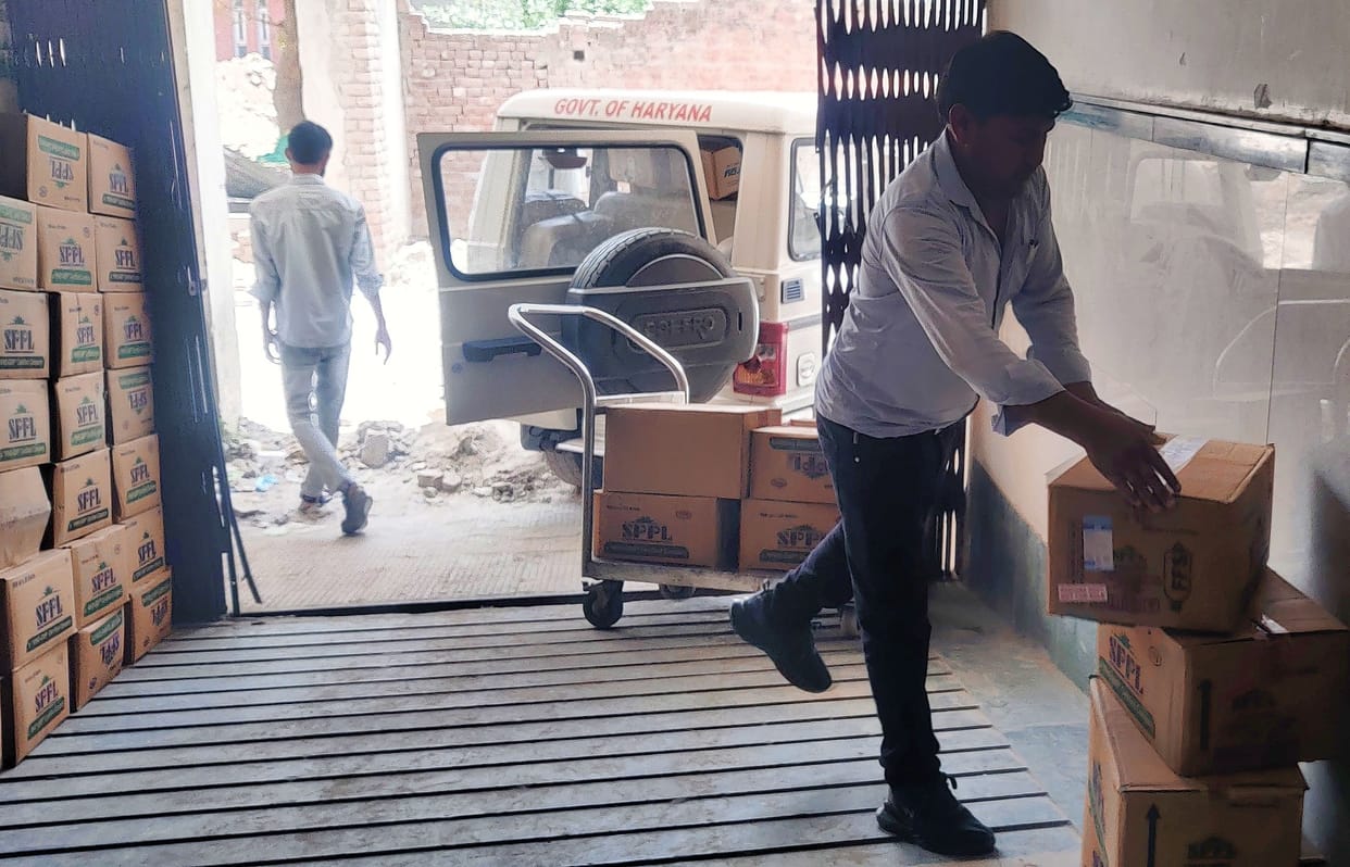 New stock of medicines reached hospital to protect from heat