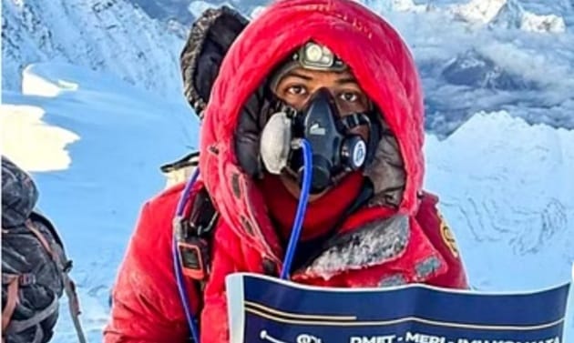 Created history by climbing Everest and Lhotse twice in a week