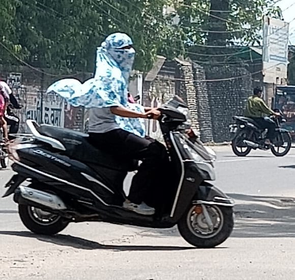 There was light rain in the morning, heat wave caused trouble during the day