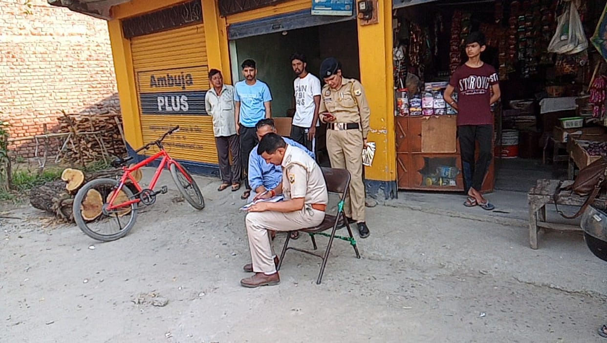 Collision between trolley and bike near Bhota, rider dies on the spot