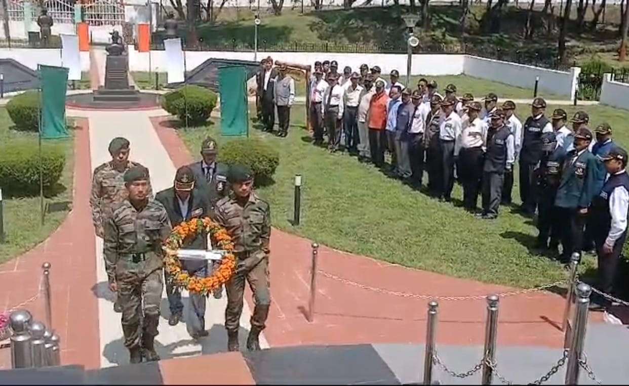 Tribute paid to the martyrs of Operation Meghdoot
