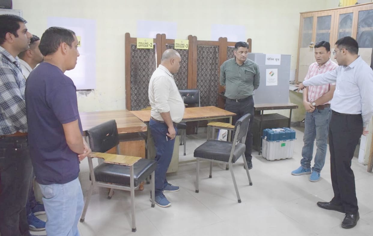 Election preparations completed in Srinagar 7.74 lakh voters will vote on September 25