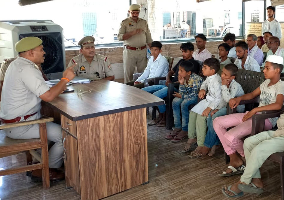 Police taught children a lesson to stay away from drugs
