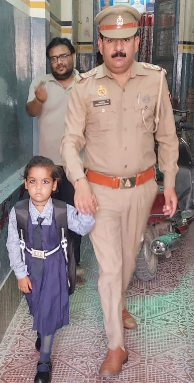 Mother went to jail for killing father, now inspector will take care of daughter's education
