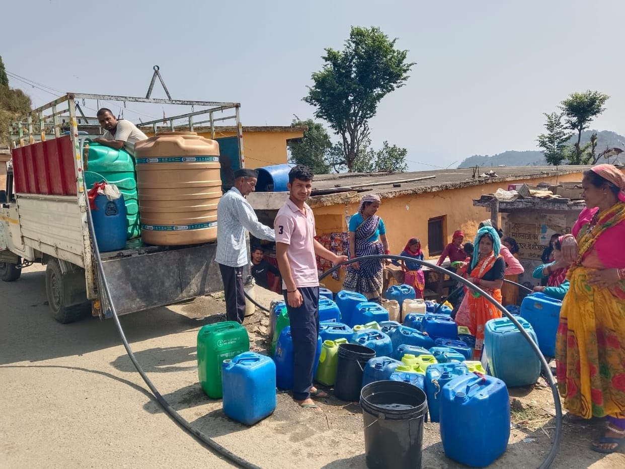 65 families facing drinking water crisis in marginal Jindi